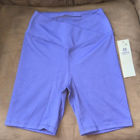 Mono B Pants - NEW Mono B Venice Biker Shorts